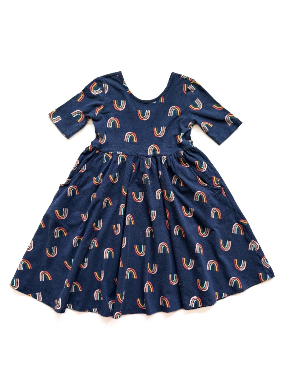 Hanna Andersson Rainbow Dress